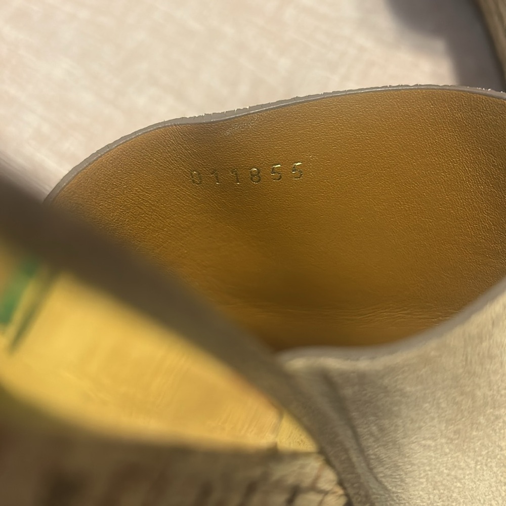 Chloe Camille tan mules slides platforms - Picture 6 of 6